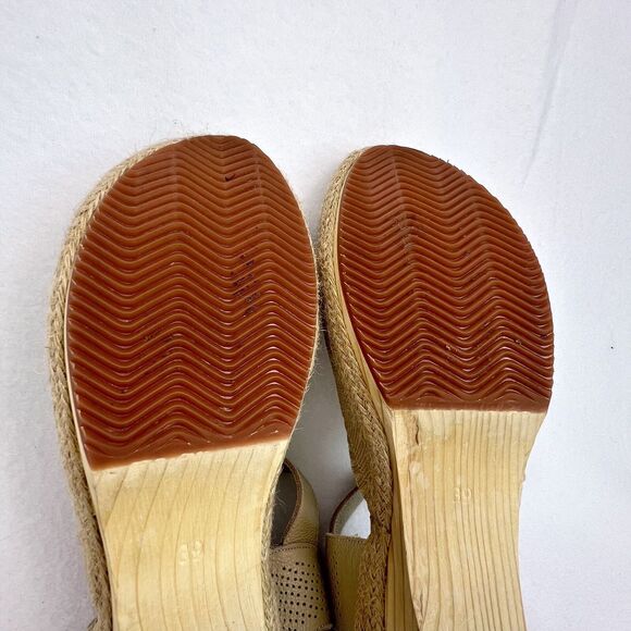 Jax & Bard Platform Maryjane Size US 8 1/2-9 EU 39 Woman’s Maple Cream Shoes - Picture 12 of 16